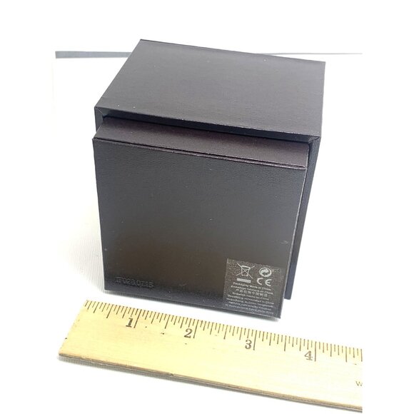 Michael Kors Watch Presentation Brown Cardboard Box Display Empty W/ Booklet - Picture 8 of 9